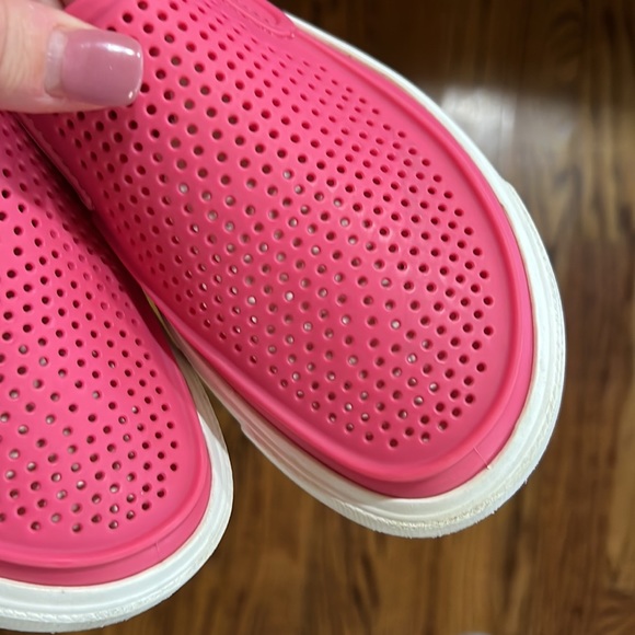 CROCS Citilane Roka Pink Girls Slip On shoes size 3 - Picture 10 of 10